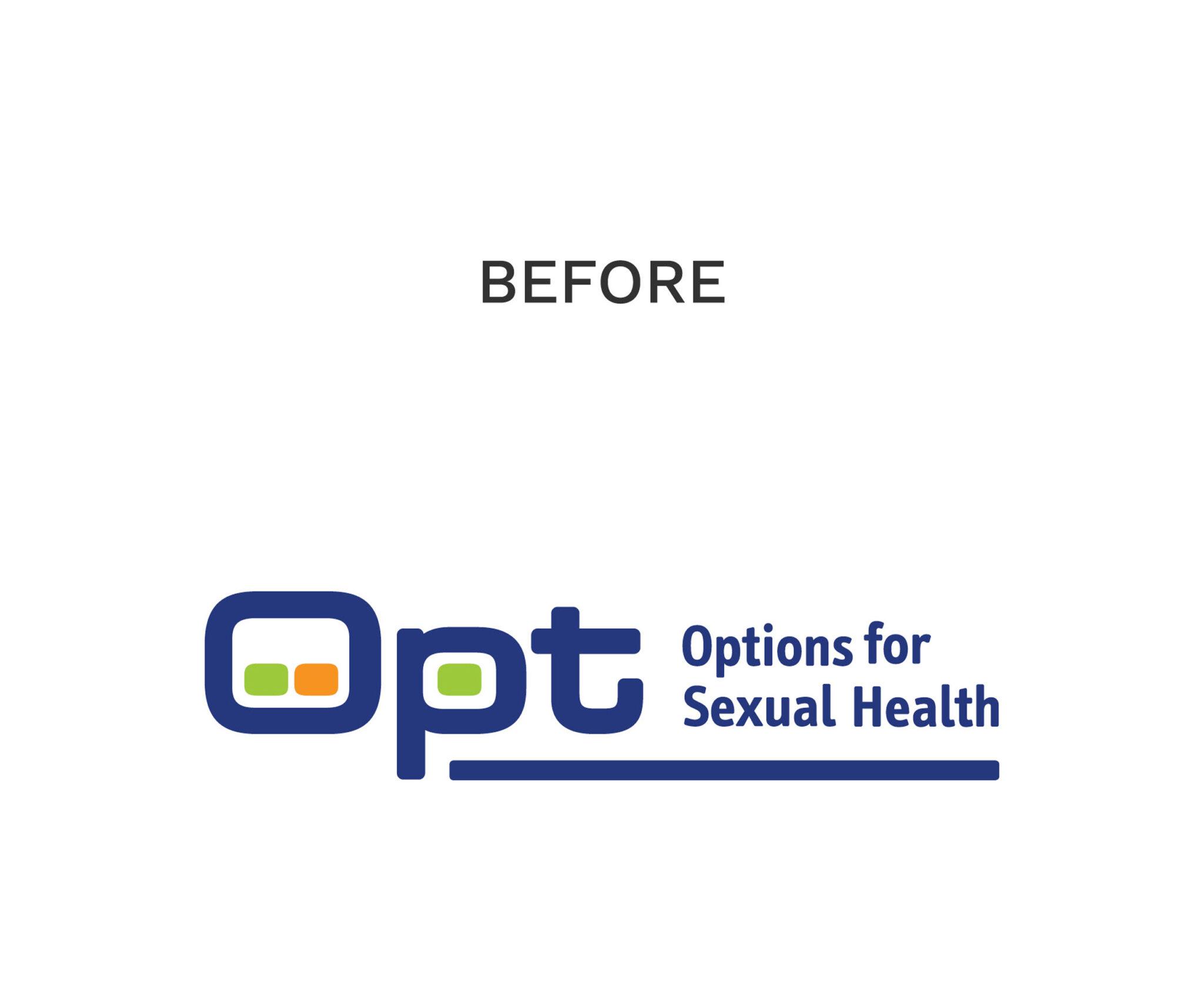 Options for Sexual Health logo before